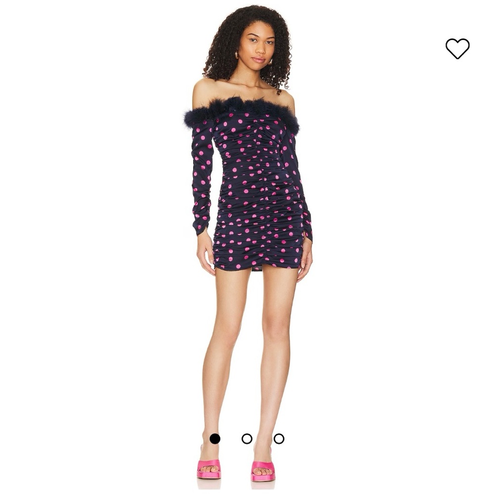 Feather Mini Dress